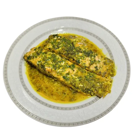 סלמון בעשבי תיבול